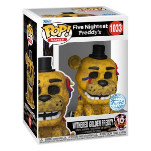 Funko POP Five Nights at Freddy's: Withered Golden Freddy
