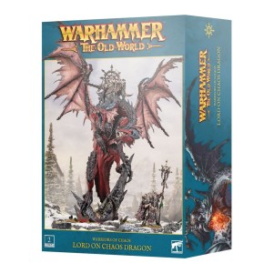 Warriors of Chaos: Lord/Sorcerer on Chaos Dragon (Warhammer: The Old World)