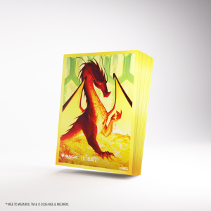 Gamegenic: Magic the Gathering - The Hobbit - Premium Art Sleeves - Smaug the Golden