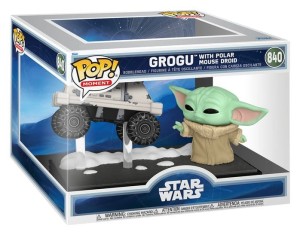 Funko POP Star Wars: The Mandalorian - Grogu with Polar Mouse Droid