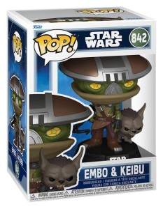 Funko POP Star Wars: The Mandalorian - Embo & Keibu
