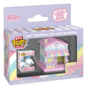 Funko Bitty POP Sanrio: Chef Cinnamoroll with Cafe