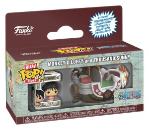 Funko Bitty POP One Piece: Monkey D.Luffy and Thousand Sunny