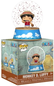 Funko POP Glitter Globe One Piece - Monkey D. Luffy