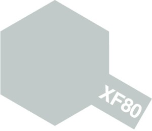 Tamiya Color Mini: XF-80 - Royal Light Gray