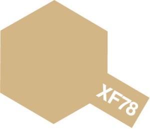 Tamiya Color Mini: XF-78 - Wooden Deck Tan