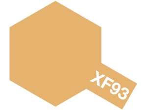 Tamiya Color Mini: XF-93 - Light Brown (DAK 1942)