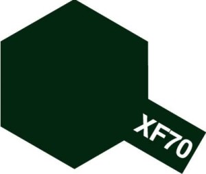 Tamiya Color Mini: XF-70 - Dark Green 2