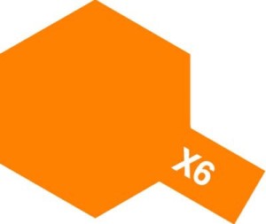 Tamiya Color Mini: X-6 - Orange