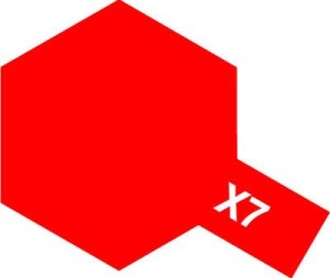 Tamiya Color Mini: X-7 - Red