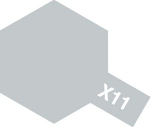 Tamiya Color Mini: X-11 - Chrome Silver