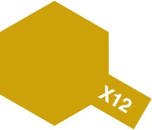 Tamiya Color Mini: X-12 - Gold Leaf