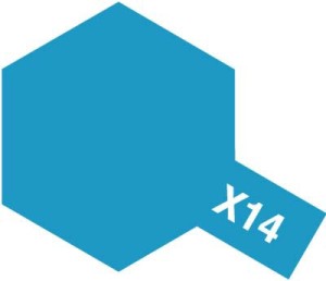 Tamiya Color Mini: X-14 - Sky Blue