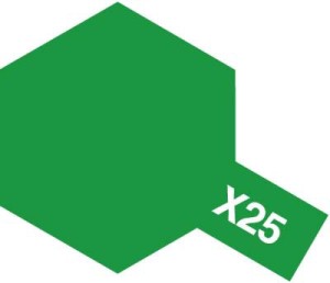 Tamiya Color Mini: X-25 - Clear Green