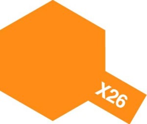 Tamiya Color Mini: X-26 - Clear Orange
