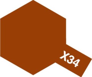 Tamiya Color Mini: X-34 - Metallic Brown