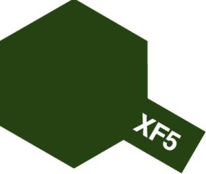 Tamiya Color Mini: XF-5 - Flat Green