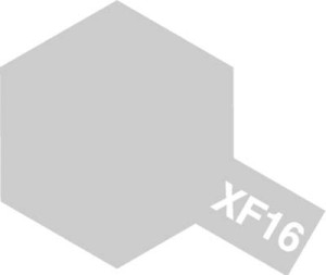 Tamiya Color Mini: XF-16 - Flat Aluminum