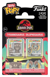Funko POP Jurassic Park - 2-Pack Tyrannosaurus Fossil & Dilophosaurus