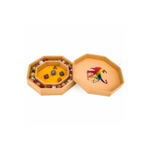 Hero's Hoard Dice Tray And Keeper - Hermit Crab