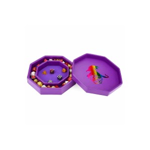 Hero's Hoard Dice Tray And Keeper - Fairy Dragon