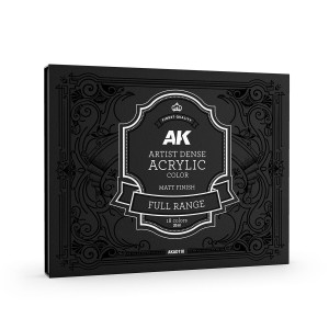 AK Interactive: Artist Dense Acrylic Colors - Deluxe Edition Box Expansion