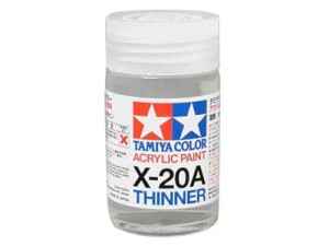 Tamiya Color Mini: X-20A Acrylic Thinner (46 ml)