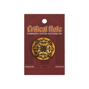 Critical Role Campaign 4 United Faction Pin
