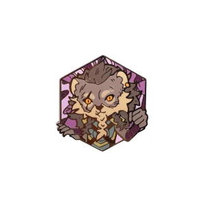 Critical Role Campaign 4 Heroes of Araman Chibi Pin - Teor Pridesire
