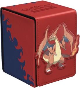 Pudełko na karty Ultra-Pro Pokemon Alcove Flip Deck Box - Mega Charizard Y