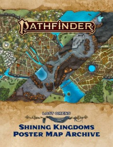 Pathfinder RPG: Lost Omens - Shining Kingdoms Poster Map Archive