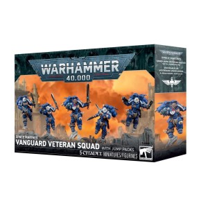 Space Marines: Vanguard Veteran Squad with Jump Packs (Warhammer 40,000)