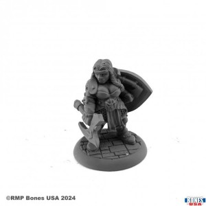 Reaper Miniatures: Freya Fangbreaker, Dwarf Shieldmaiden
