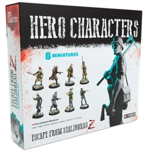 Escape From Stalingrad Z: Hero Characters Miniatures Set