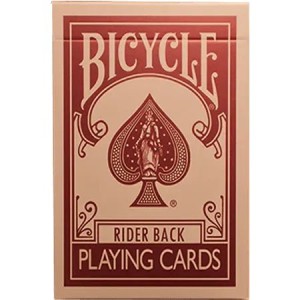 Karty do gry Bicycle: Metallic Ruby