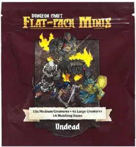 Flat Pack Miniatures: Undead