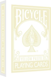 Karty do gry Bicycle: Pastel Yellow