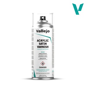 Vallejo: 400ml Spray - Acrylic Satin Varnish