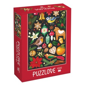CzuCzu: Puzzlove - Świąteczne nastroje 1000