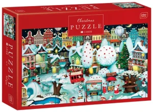Puzzle 1000 Christmas Frosty Town