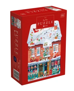 Puzzle 200 Shape Snowy Town