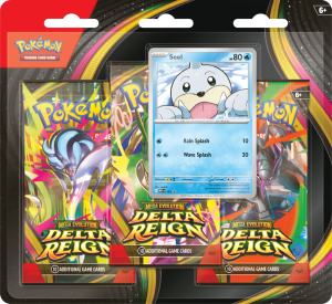 Pokémon TCG: Mega Evolution - Delta Reign - 3-Pack Blister (limit do 2 na os.)