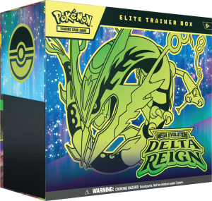 Pokémon TCG: Mega Evolution - Delta Reign - Elite Trainer Box (limited to 2 per person)