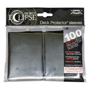 Koszulki na karty Ultra-Pro Pro-Matte Eclipse Jet Black 66x91 mm 100 sztuk (czarne)