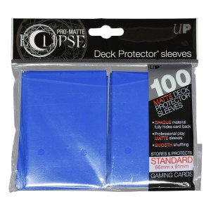 Koszulki na karty Ultra-Pro Pro-Matte Eclipse Pacific Blue 66x91 mm 100 sztuk (niebieskie)