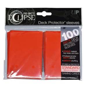 Koszulki na karty Ultra-Pro Pro-Matte Eclipse Apple Red 66x91 mm 100 sztuk (czerwone)