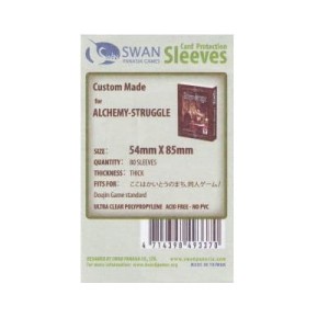 Koszulki na karty Swan Panasia 54x85 mm thick (grube) 80 sztuk