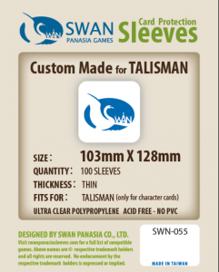 Koszulki na karty Swan Panasia Talisman 103x128 mm thin (cienkie) 100 sztuk