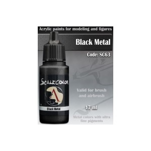 Farba Scalecolor: Black Metal