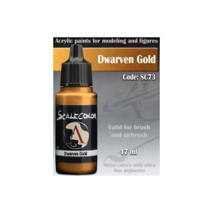 Farba Scalecolor: Dwarven Gold Metal